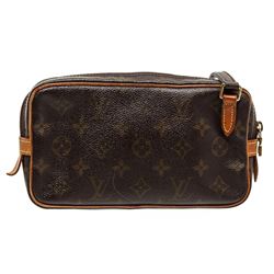 Louis Vuitton Monogram Canvas Leather Marly Crossbody Bag