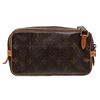 Image 1 : Louis Vuitton Monogram Canvas Leather Marly Crossbody Bag