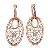 14k Rose Gold  0.31CTW Diamond Earrings