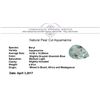 Image 2 : 4.81 ct. Natural Pear Cut Aquamarine