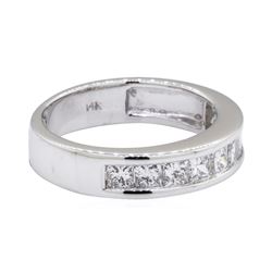 1 ctw Diamond Band - 14KT White Gold