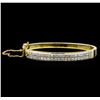 Image 1 : 14KT Yellow Gold 2.28 ctw Diamond Bracelet