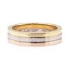 Cartier Tri-Color Wedding Band - 18KT Yellow, Rose and White Gold300