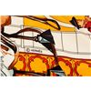 Image 6 : Hermes Yellow Multicolor Real Escuela Andaluza Hubert de Watrigant Silk Scarf 90
