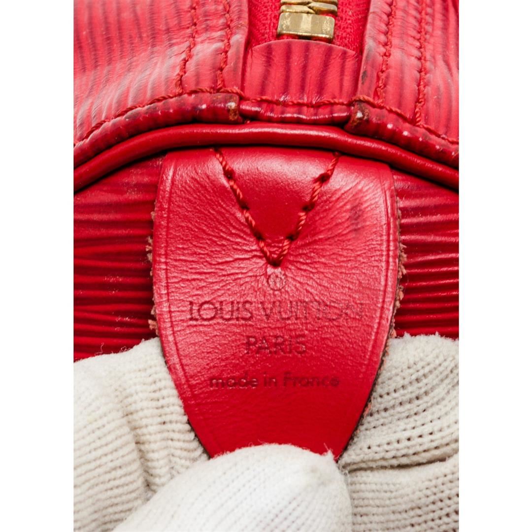 Louis Vuitton Duffle Bag Red Strapworks