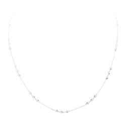 2.06 ctw Diamond Necklace - 18KT White Gold