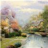 Image 2 : Lamplight Brooke by Kinkade (1958-2012)
