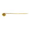 Image 2 : Pearl Stick Pin - 14KT Yellow Gold