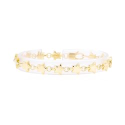 Tiffany and Company Star Link Bracelet - 18KT Yellow Gold