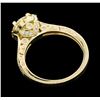 Image 3 : 1.72 ctw Diamond Ring - 14KT Yellow Gold