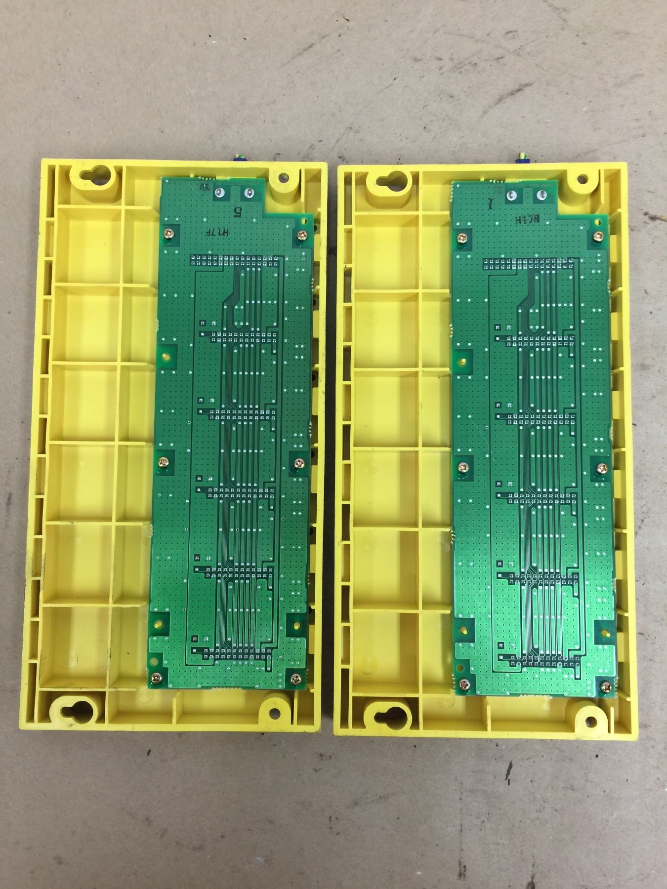 (2) Fanuc A03B-0807-C002 Robot 5-Slot I/O Module Rack
