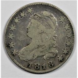 1818 BUST QUARTER