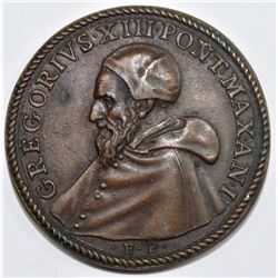 PAPAL MEDAL BRONCE