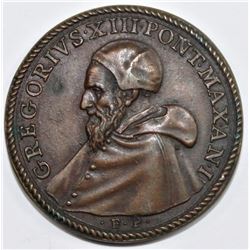 PAPAL MEDAL BRONCE