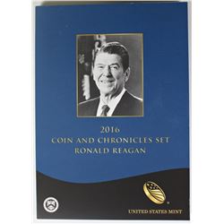 2016 RONALD REAGAN COIN & CHRONICLES SET