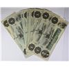 Image 1 : LOT OF (30) 1850'S BANK OF AMERICAN $1.00