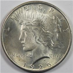 1925 PEACE SILVER DOLLAR