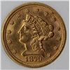 Image 1 : 1879 $2.50 GOLD