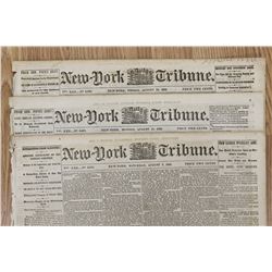 3 DIFFERENT CIVIL WAR NEWSPAPERS