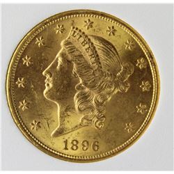 1896 $20 GOLD LIBERTY