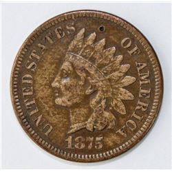 1875 INDIAN CENT