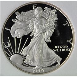 2007-W AMERICAN SILVER EAGLE