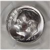 Image 1 : 1961 ROOSEVELT DIME PCGS MS 66