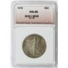 Image 3 : 1916 WALKING LIBERTY HALF DOLLAR