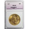 Image 3 : 1907 $20 ST. GAUDEN'S GOLD