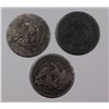 Image 2 : (3) SEATED HALF DOLLARS: