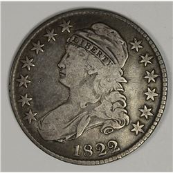 1822 BUST HALF DOLLAR