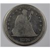 Image 1 : 1876 CC SEATED QUARTER
