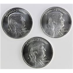 3-1 OZ DONALD TRUMP SILVER ROUNDS