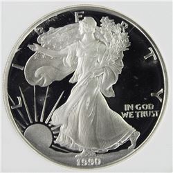 1990-S AMERICAN SILVER EAGLE