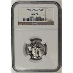 1997 $25.00 PLATINUM EAGLE