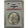 Image 1 : 1880 MORGAN SILVER DOLLAR CCGS