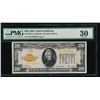 Image 1 : 1928 $20 Gold Certificate PMG 30
