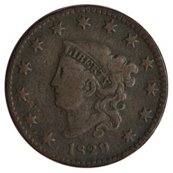 1829 Coronet Large Cent