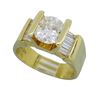 Image 2 : 18KT Yellow Gold 2.01ctw Diamond Ring