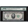 Image 1 : 1934B $20 Boston Federal Reserve Note PMG 64EPQ