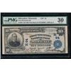 Image 1 : 1902 $10 Wisconsin National Bank Note PMG 30