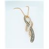 Image 7 : 14KT Rose Gold 0.82ctw Levian Diamond Pendant with Chain