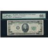 Image 1 : 1950A $20 Atlanta Federal Reserve Note PMG 66EPQ