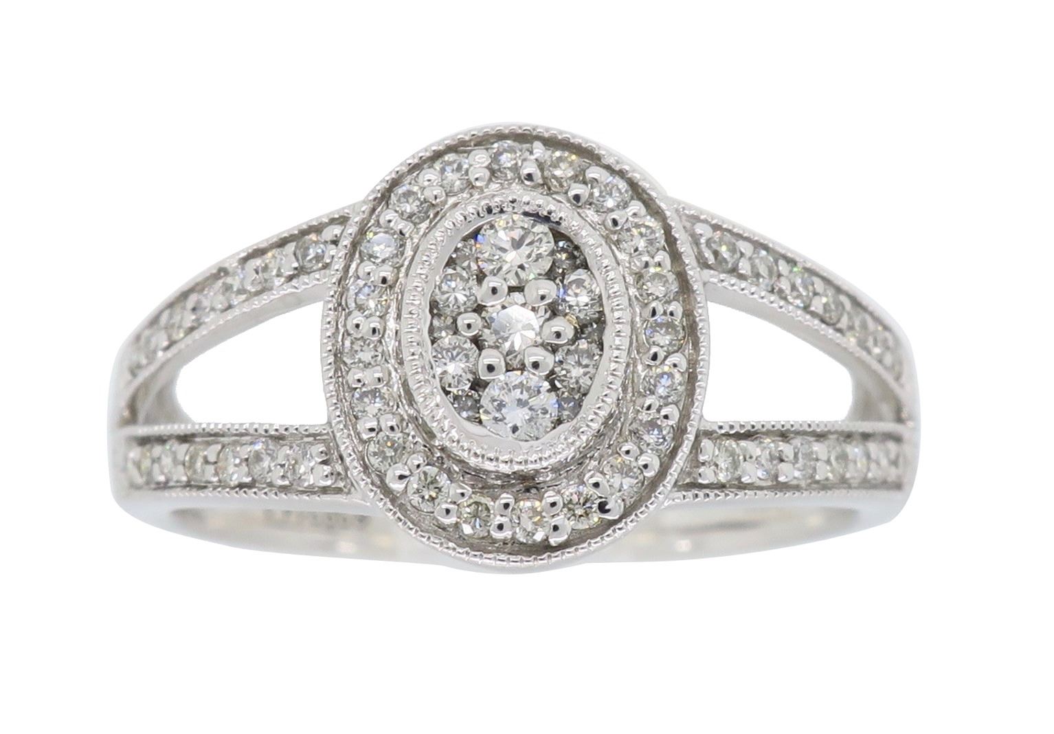 1.50ct Diamond Ring 14KT White Gold main image 1