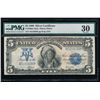 Image 1 : 1899 $5 Chief Silver Certificate PMG 30