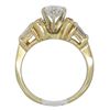 Image 7 : 14KT Yellow Gold 1.31ctw Diamond Ring