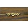 Image 4 : 14KT Yellow Gold 0.90ctw Diamond Pendant with Chain