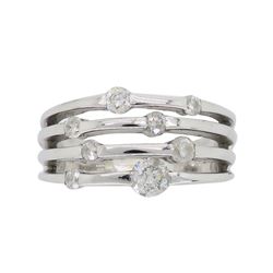 14KT White Gold 0.50ctw Diamond Ring