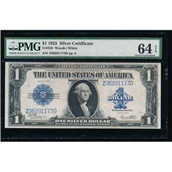 1923 $1 Silver Certificate PMG 64EPQ