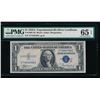 Image 1 : 1935A $1 Experimental Silver Certificate PMG 65EPQ